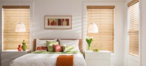 Faux Wood Blinds Bedroom