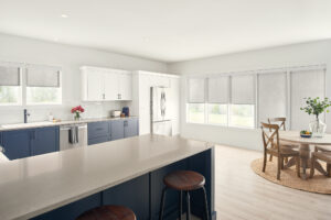 White Solar Shades to elevate your kitchen style