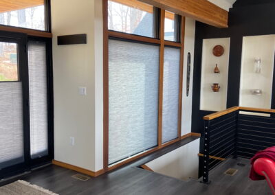 Honeycomb Shades Living Room Nerthern Virginia