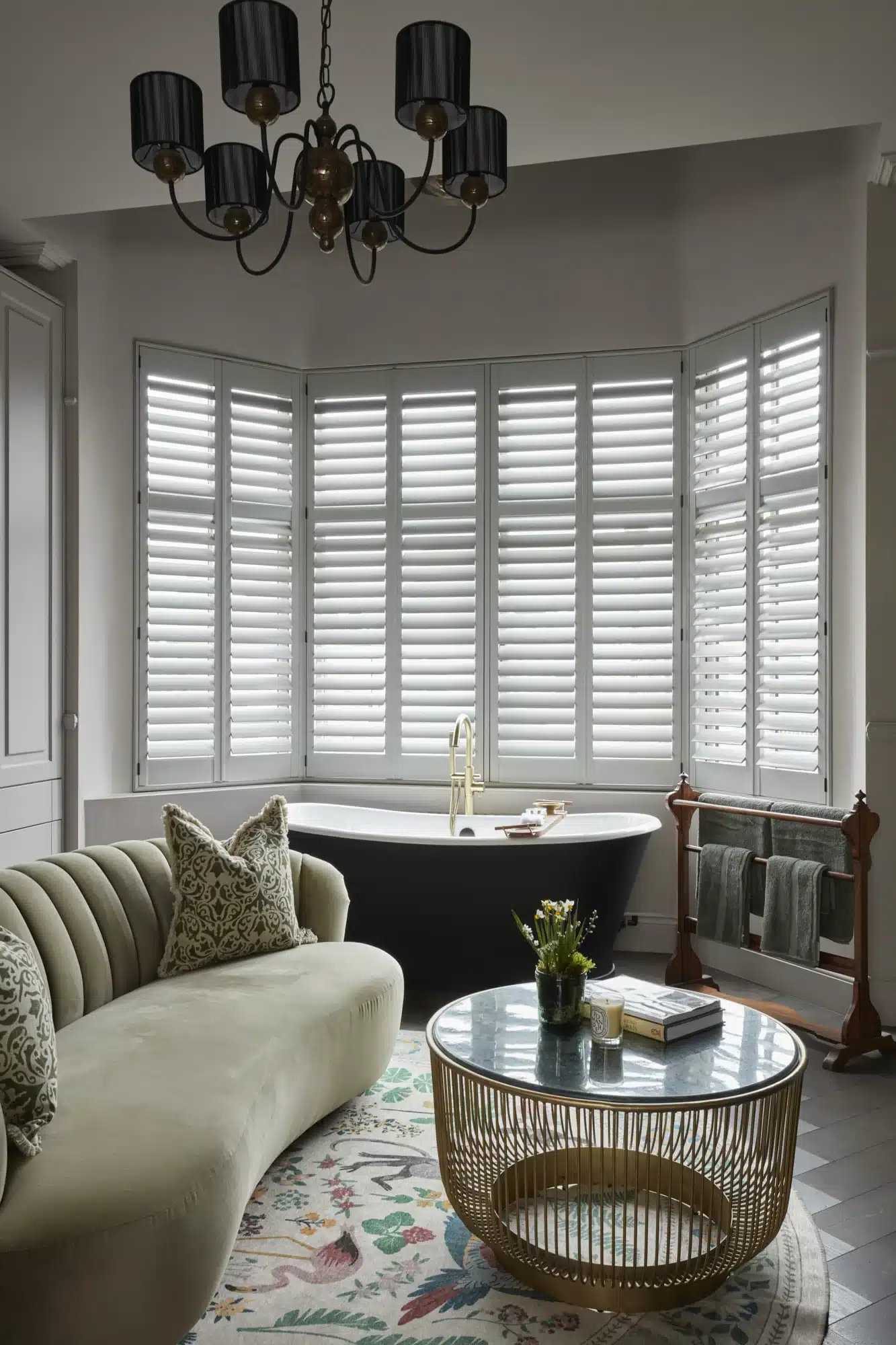 Plantation Shutters for Bay Windows in Northern Virginia Homes
