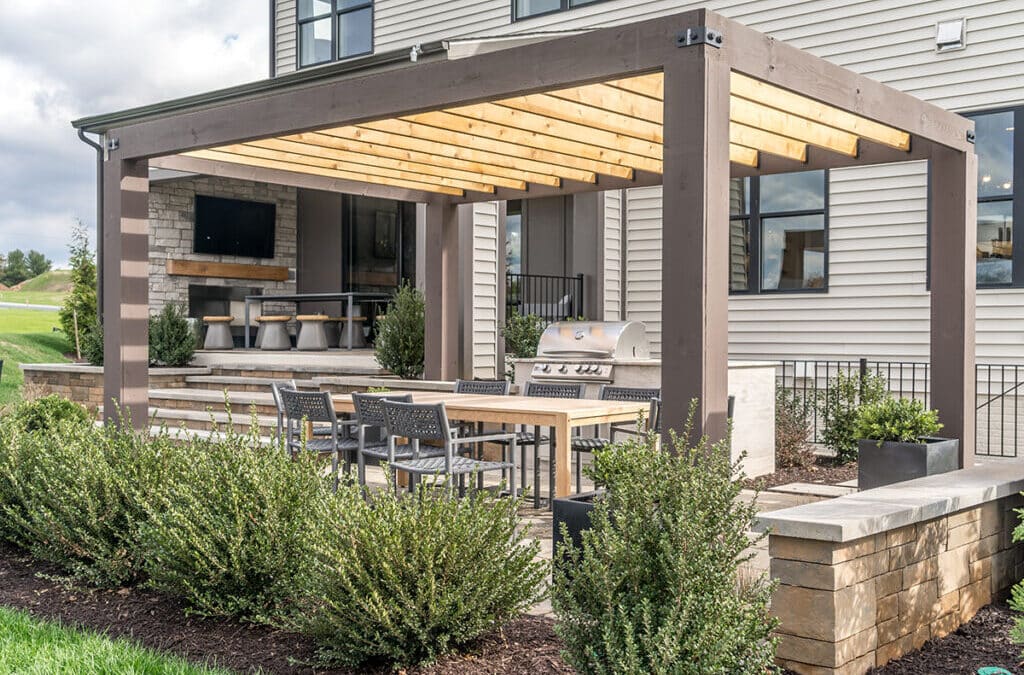 Outdoor Pergola Shades Northern Virginia | Custom Patio Covers